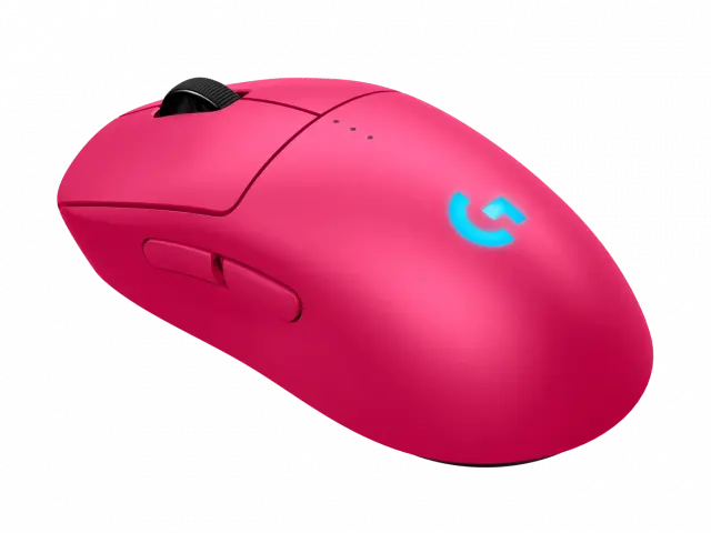 Геймърска мишка Logitech G Pro 2 Lightspeed Wireless - Magenta 
