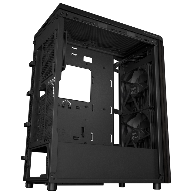 Case ASUS ProArt PA401 Wood Edition - Tempered Glass 
