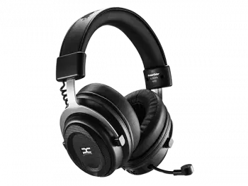 Геймърски безжични слушалки PowerColor Alphyn AH10 - Черни