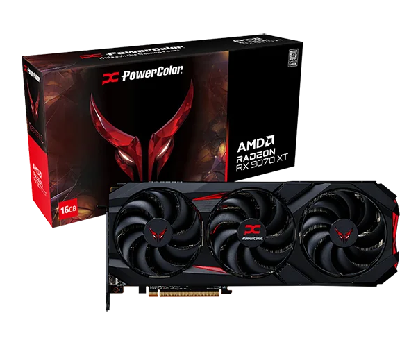 Видео карта PowerColor Radeon RX 9070 XT Red Devil 16GB GDDR6 