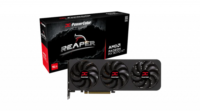 Graphic card PowerColor Radeon RX 9070 XT Reaper 16GB GDDR6 