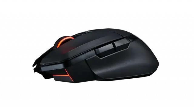 Геймърска безжична мишка PowerColor ALPHYN AM10 - Black 