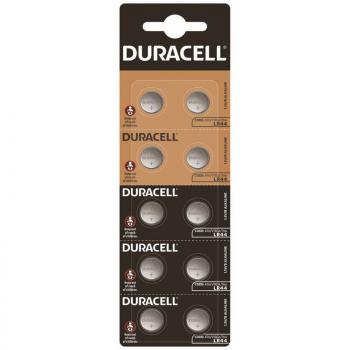 Бутонна алкална батерия LR44 /AG13/  1,55V 10 бр./pack  цена за 1 бр./  DURACELL