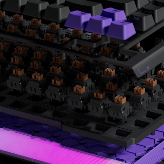 Геймърска механична клавиатура Logitech G512 X 75 - Dual Swap Analog/Mechanical Switch - Black 