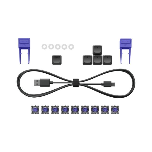 Геймърска механична клавиатура Logitech G512 X 75 - Dual Swap Analog/Mechanical Switch - Black 