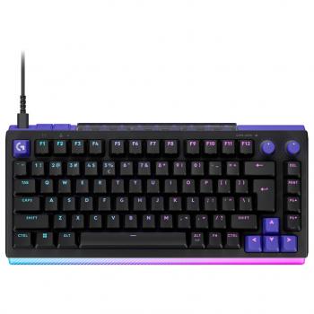Геймърска механична клавиатура Logitech G512 X 75 - Dual Swap Analog/Mechanical Switch - Black