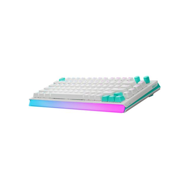 Геймърска механична клавиатура Logitech G512 X 75 - Dual Swap Analog/Mechanical Switch - White 