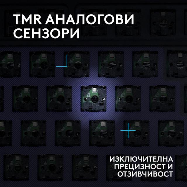 Геймърска механична клавиатура Logitech G512 X 98 - Dual Swap Analog/Mechanical Switch - Black 