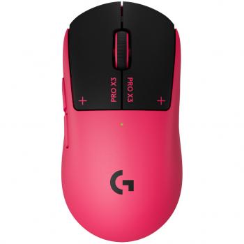 Wireless Gaming Mouse Logitech G Pro X3 Superstrike - Magenta Eclipse