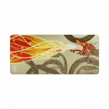 Геймърски пад SteelSeries QcK CS2 Dragon Lore Edition - XXL
