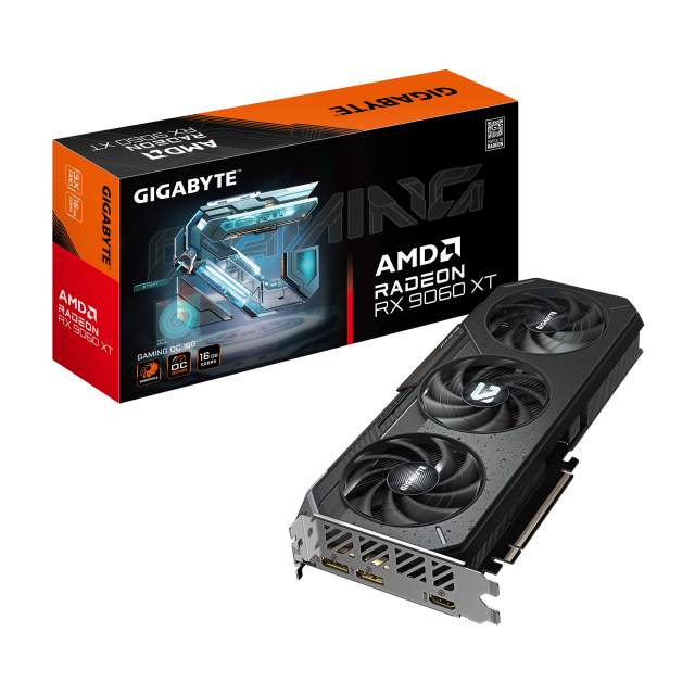 Graphic card GIGABYTE RADEON RX 9060 XT GAMING OC 16GB GDDR6 