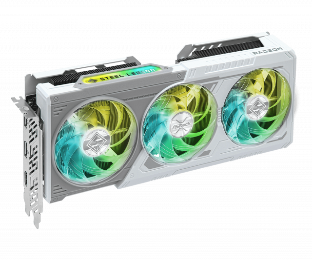 Graphic card ASRock RADEON RX 9060 XT Steel Legend 16GB OC GDDR6 