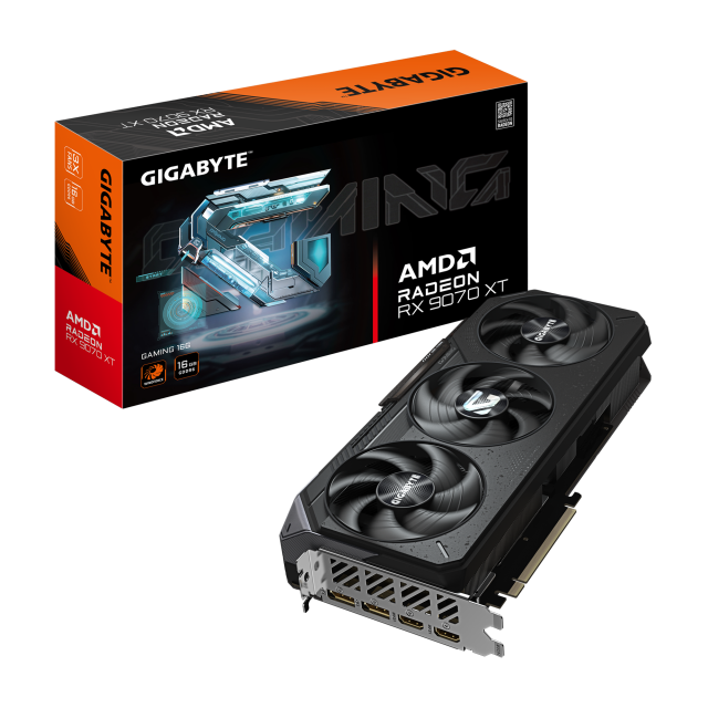 Видео карта GIGABYTE RADEON RX 9070 XT GAMING 16GB GDDR6 