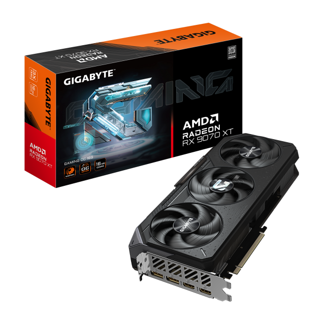 Graphic card GIGABYTE RADEON RX 9070 XT GAMING OC 16GB GDDR6 