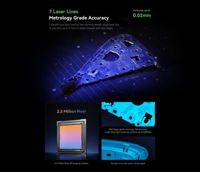 3D скенер Creality CR-Scan Raptor 