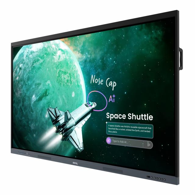 Интерактивен дисплей BenQ RE8605E 86", UHD 3840 × 2160 (4K) ,450:1,20W × 2 , Android 16 