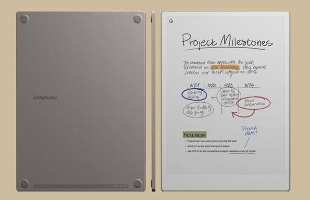 ReMarkable Paper Pro Tablet, E-ink, color 