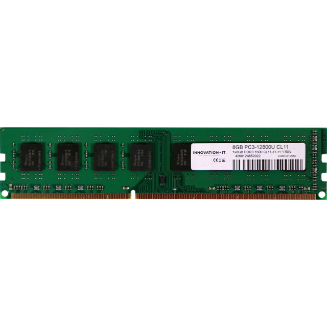Памет Innovation IT 8GB DDR3 1600MHz, CL11, 1.5V 