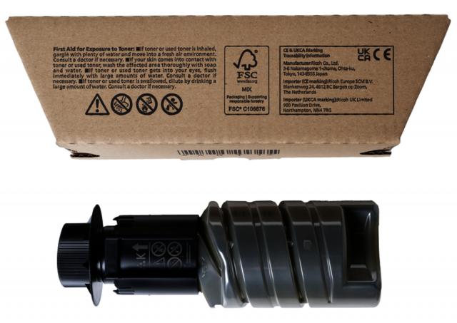 Toner Cartridge Ricoh M C320H, 7600 k,  For M C320FW, Black 
