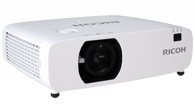 Short-focus laser 3CLD projector RICOH WUL5A40ST, 55-150" WXGA 1920x1200, 4500 Lumens, from 51 cm 