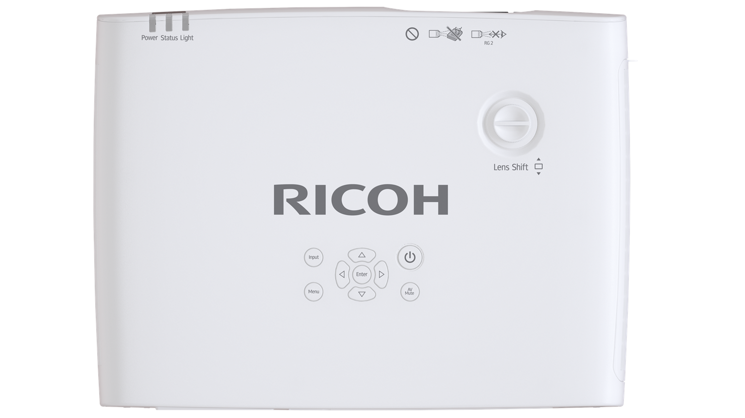 Лазeрен 3LCD проектор RICOH WUL5A50,30-300" WUXGA 1920x1200, 5200 Lumens