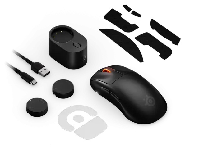 Безжична геймърска мишка SteelSeries Rival Pro Mini - Черна 