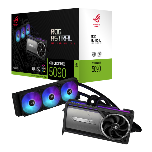 Graphic card ASUS ROG Astral LC RTX 5090 32GB GDDR7 