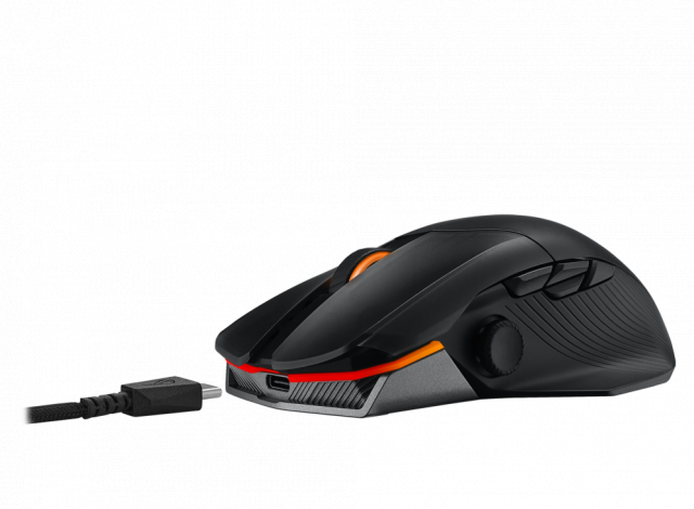 Геймърска безжична мишка ASUS ROG Chakram X Origin 