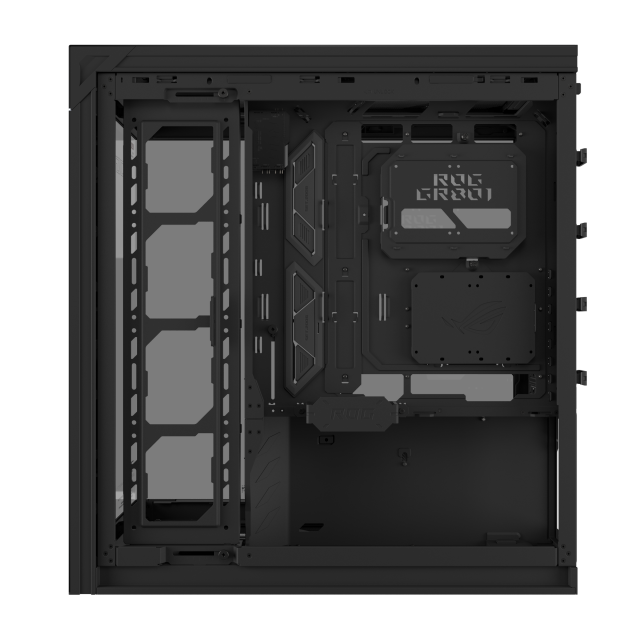 Кутия ASUS ROG CRONOX ARGB E-ATX Mid-Tower - Black 