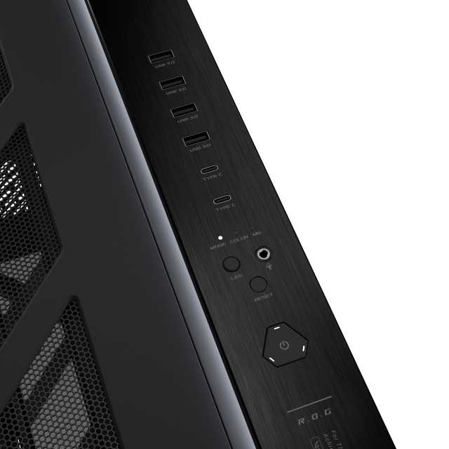 Кутия ASUS ROG CRONOX ARGB E-ATX Mid-Tower - Black 