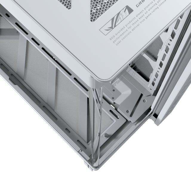 Кутия ASUS ROG CRONOX ARGB E-ATX Mid-Tower - White 