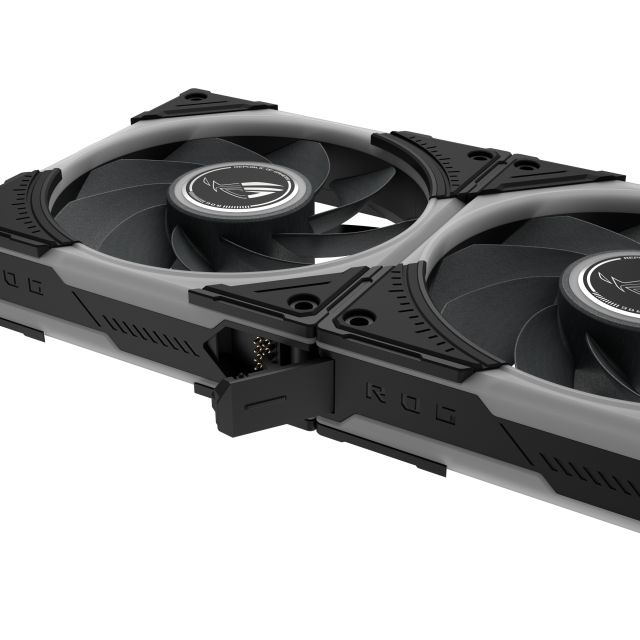 Комплект Вентилатори 3в1 ASUS ROG Eurux GR120 ARGB Reverse Black Edition 