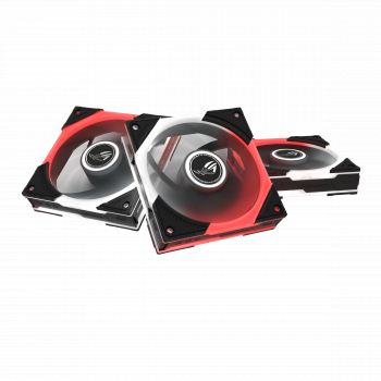 Комплект Вентилатори 3в1 ASUS ROG Eurux GR120 ARGB Reverse Black Edition
