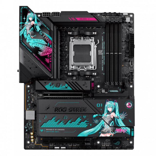 Motherboard ASUS ROG STRIX X870E-H GAMING Hatsune Miku Edition WIFI 7 AM5 DDR5 
