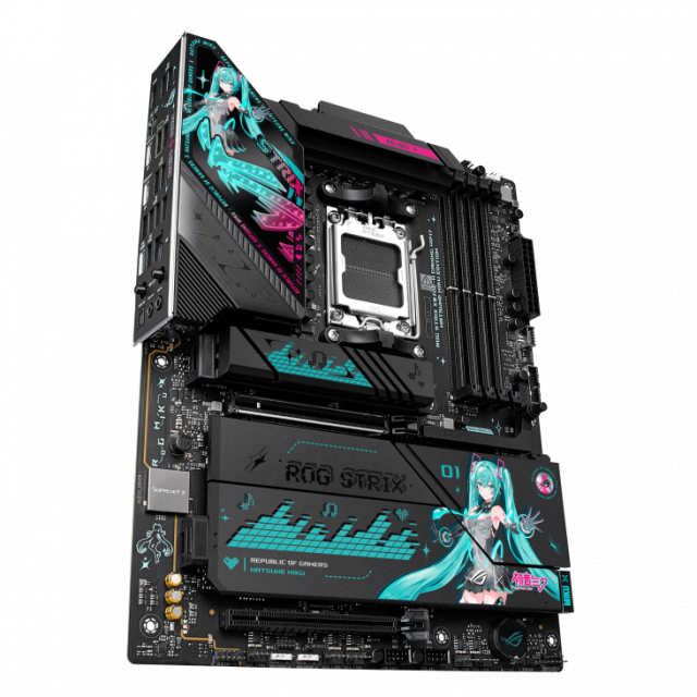 Motherboard ASUS ROG STRIX X870E-H GAMING Hatsune Miku Edition WIFI 7 AM5 DDR5 