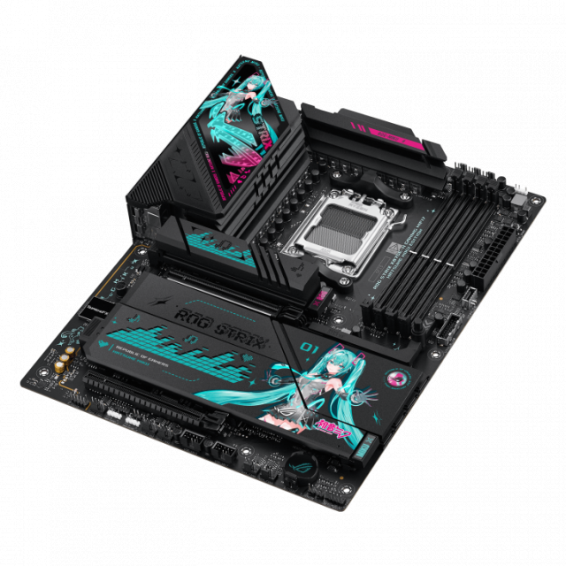Motherboard ASUS ROG STRIX X870E-H GAMING Hatsune Miku Edition WIFI 7 AM5 DDR5 