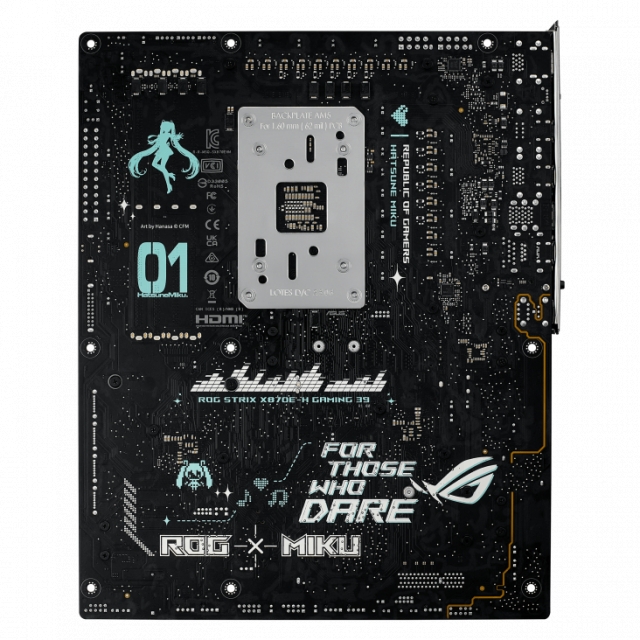 Motherboard ASUS ROG STRIX X870E-H GAMING Hatsune Miku Edition WIFI 7 AM5 DDR5 
