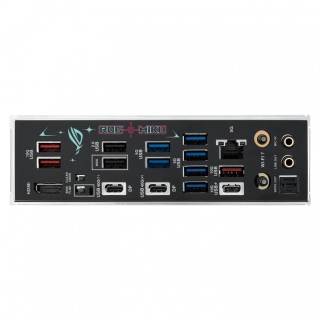 Motherboard ASUS ROG STRIX X870E-H GAMING Hatsune Miku Edition WIFI 7 AM5 DDR5 