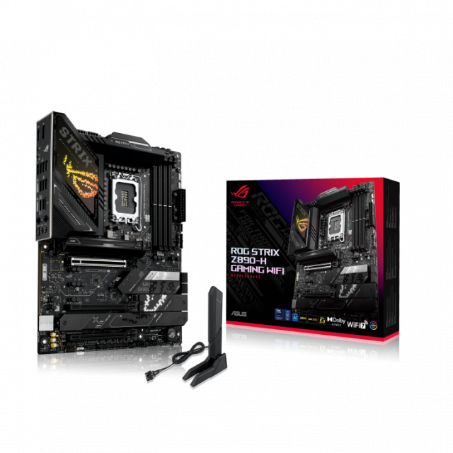 Дънна платка ASUS ROG STRIX Z890-H GAMING WIFI, LGA 1851 