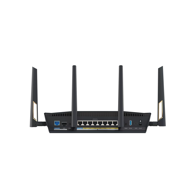 Безжичен рутер ASUS RT-BE88U BE7200 WiFi 7 (802.11be) 