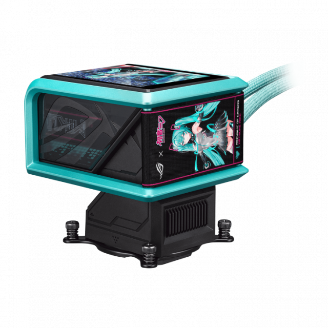 CPU AIO Liquid Cooler ASUS ROG RYUO IV 360 ARGB Hatsune Miku Edition 