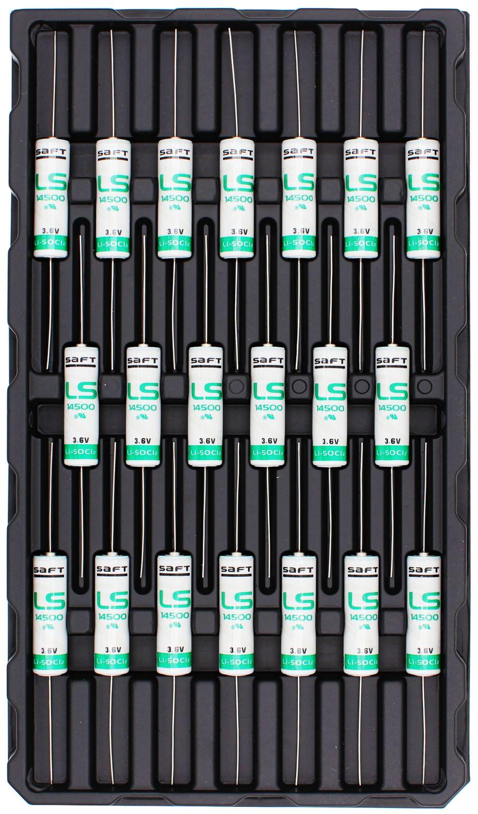 Литиево тионил батерия SAFT  3,6V AA R6 2,6Ah LS14500 -с удълж. жички