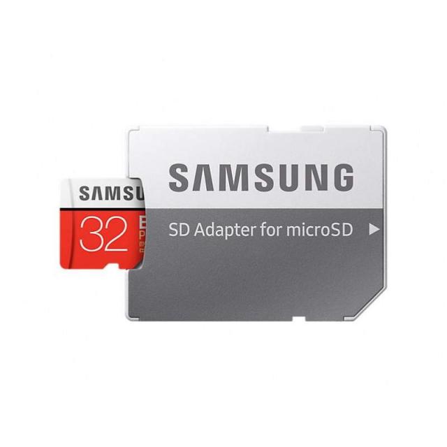 Карта памет Samsung MicroSD EVO Plus 32GB, Class 10, с адаптер 