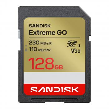 SanDisk Карта памет Extreme GO SD UHS-I Card 128GB
