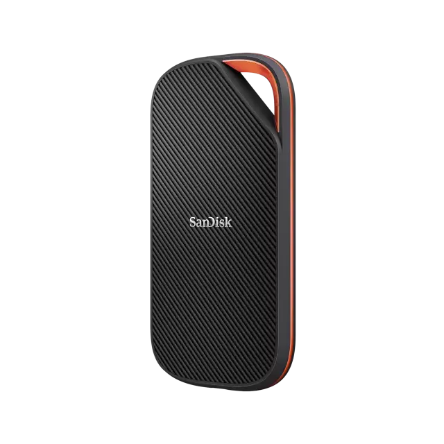 SanDisk Външен преносим SSD твърд диск 2TB Extreme PRO USB4, USB3.2, 3800 MB/s read, 3700MB/s write 