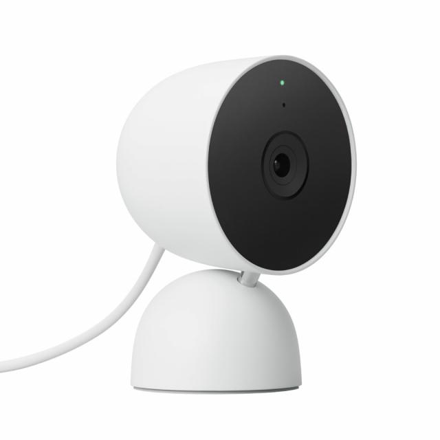 Вътрешна IP камера Google Nest Cam, 2 MP, с кабел