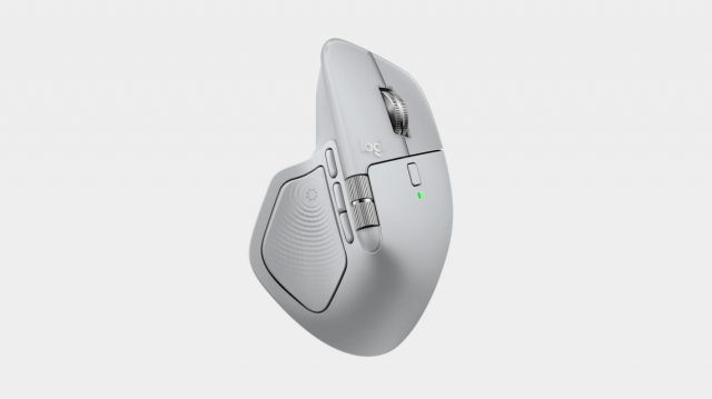 Безжична лазерна мишка LOGITECH MX MASTER 4 Pale Gray 