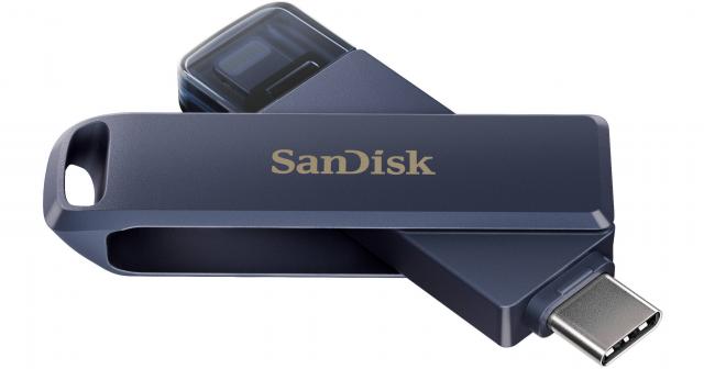 SanDisk Флаш памет 128GB Phone Drive, USB 3.2 Type-C, Lightning 