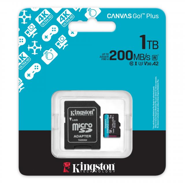 Карта памет Kingston Canvas Go! Plus Gen4 microSDXC 1TB 
