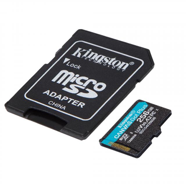 Карта памет Kingston Canvas Go! Plus Gen4 microSDXC 256GB 